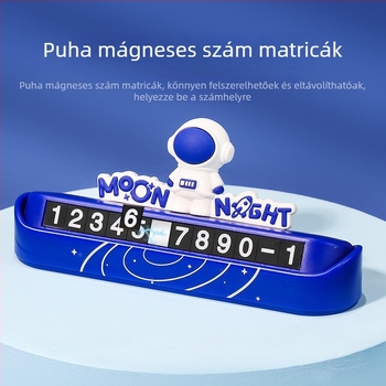 Rejtett parkolási számtábla - puha PVC anyag, BABY STORY márka, logó nyomtatva
