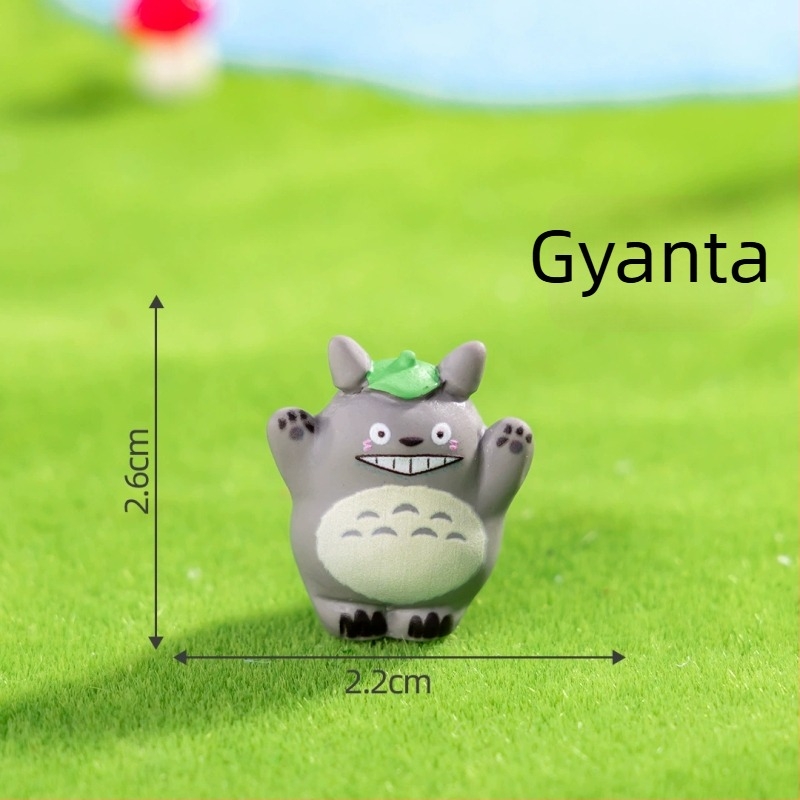 DIY mini műgyanta figura, karikatúra stílusú, dekoratív kiegészítő, kartoncsomagolás