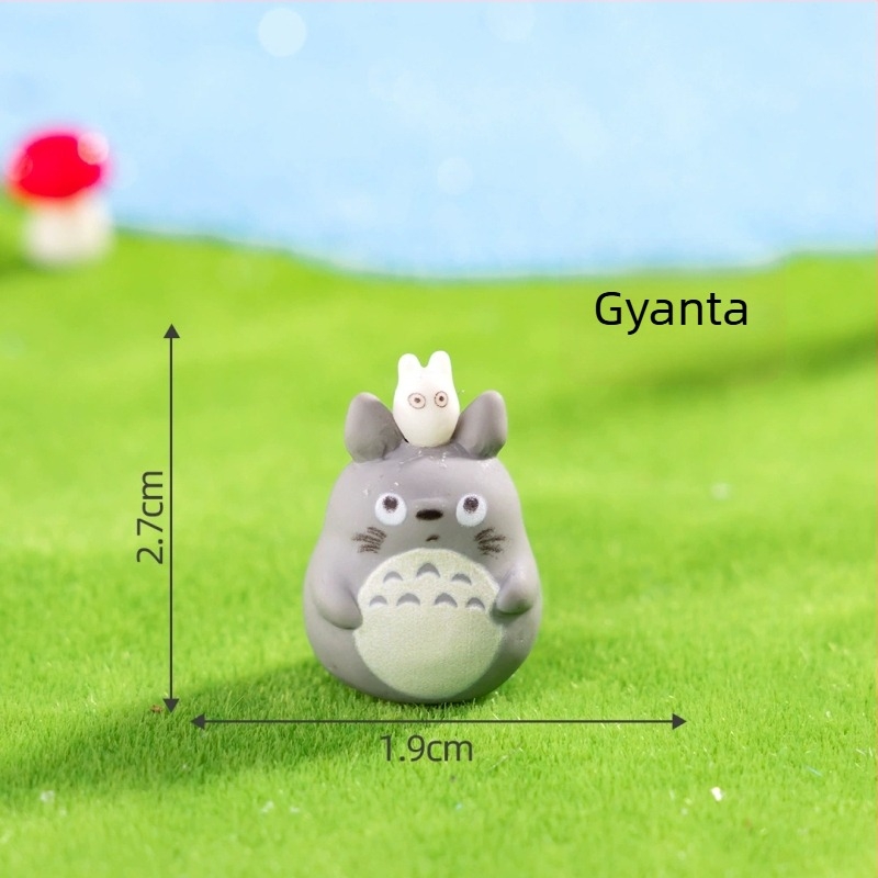 DIY mini műgyanta figura, karikatúra stílusú, dekoratív kiegészítő, kartoncsomagolás