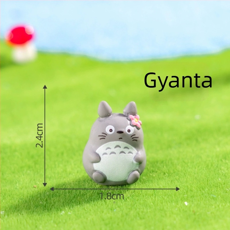 DIY mini műgyanta figura, karikatúra stílusú, dekoratív kiegészítő, kartoncsomagolás