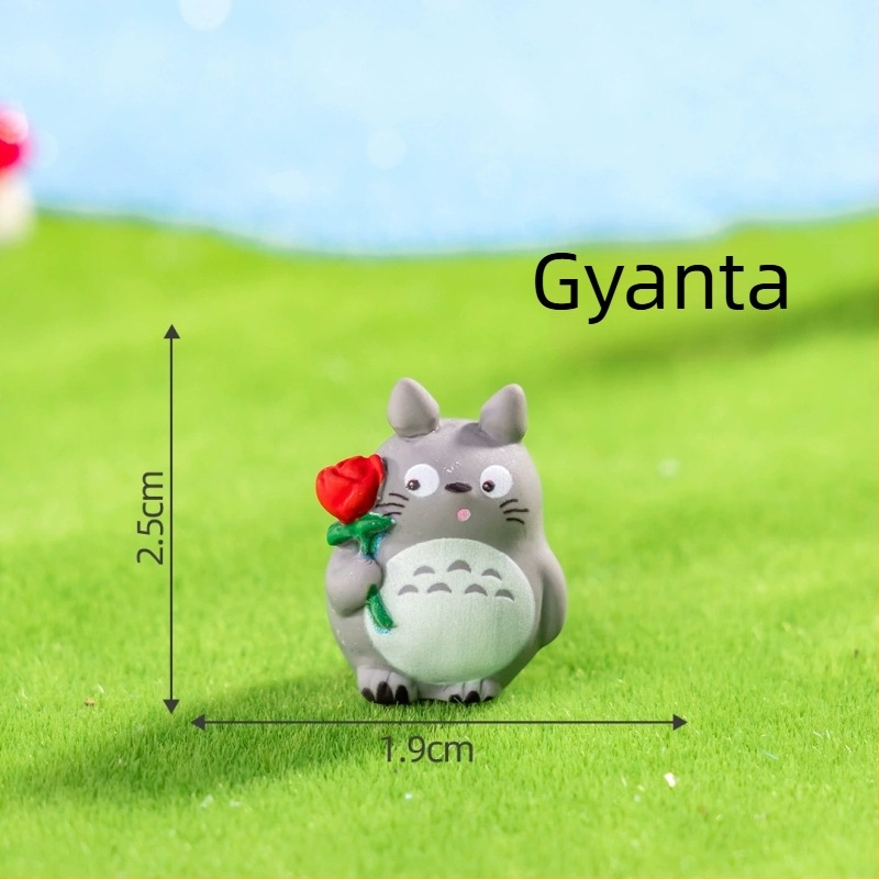 DIY mini műgyanta figura, karikatúra stílusú, dekoratív kiegészítő, kartoncsomagolás