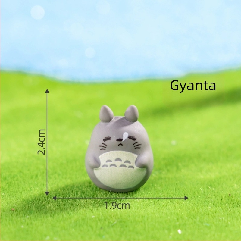 DIY mini műgyanta figura, karikatúra stílusú, dekoratív kiegészítő, kartoncsomagolás