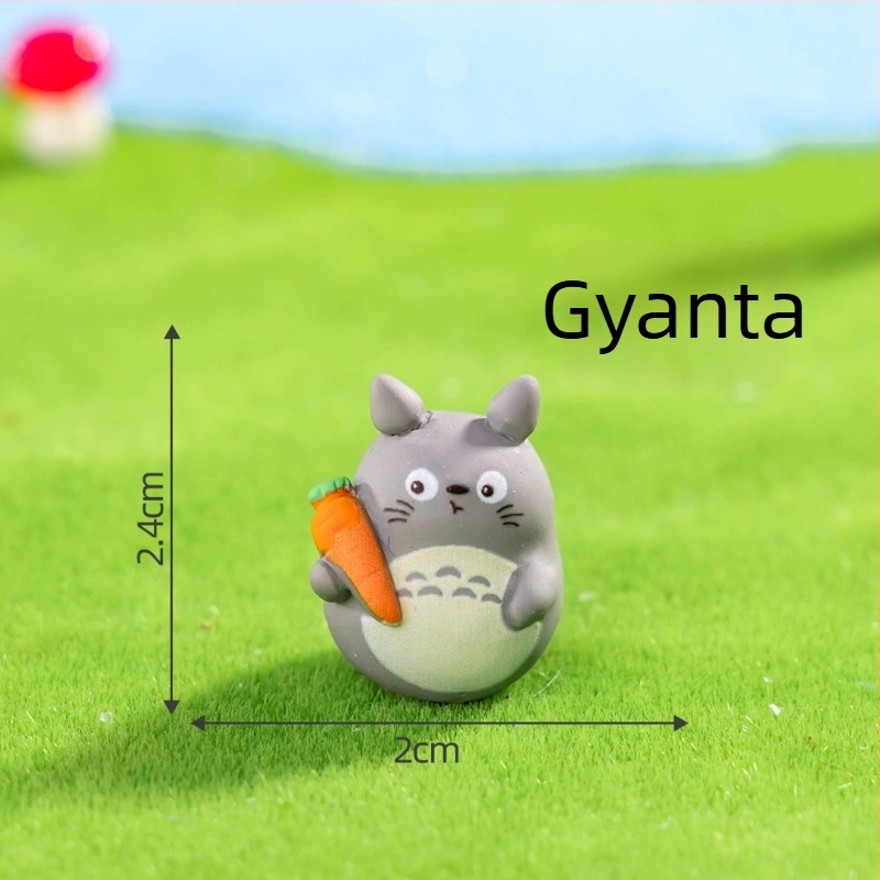 DIY mini műgyanta figura, karikatúra stílusú, dekoratív kiegészítő, kartoncsomagolás