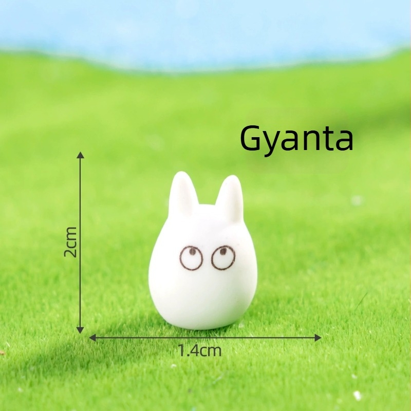 DIY mini műgyanta figura, karikatúra stílusú, dekoratív kiegészítő, kartoncsomagolás