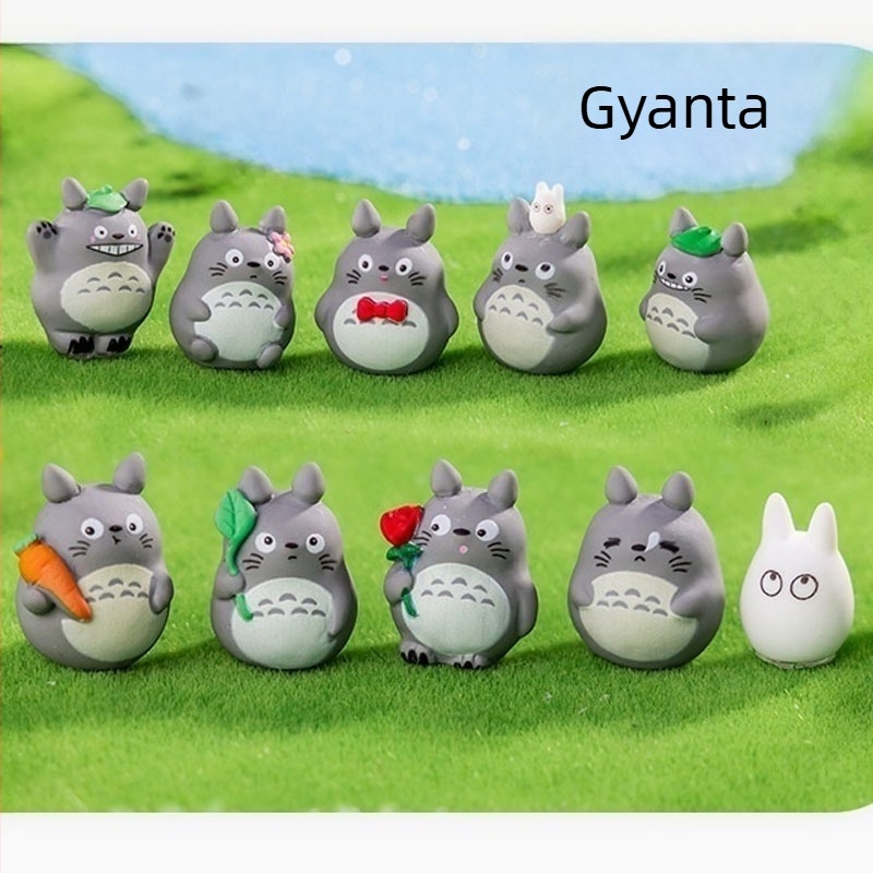 DIY mini műgyanta figura, karikatúra stílusú, dekoratív kiegészítő, kartoncsomagolás
