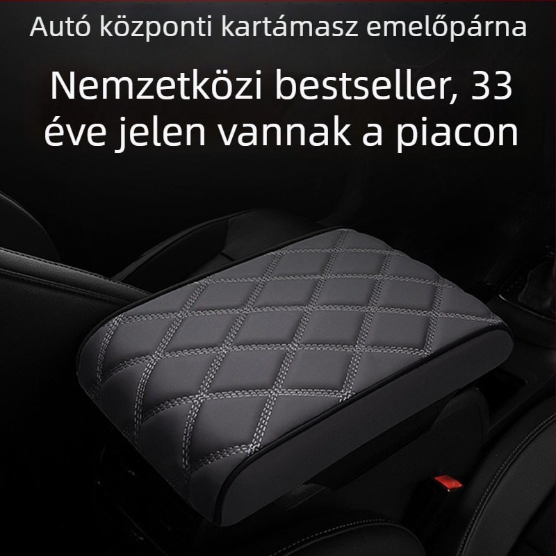 Bőr autókarosszéjtámasz párna — CHE AI REN/STARPARTNER; kompatibil a legtöbb modelllel; testreszabás elérhető; magáncímke licencelhető