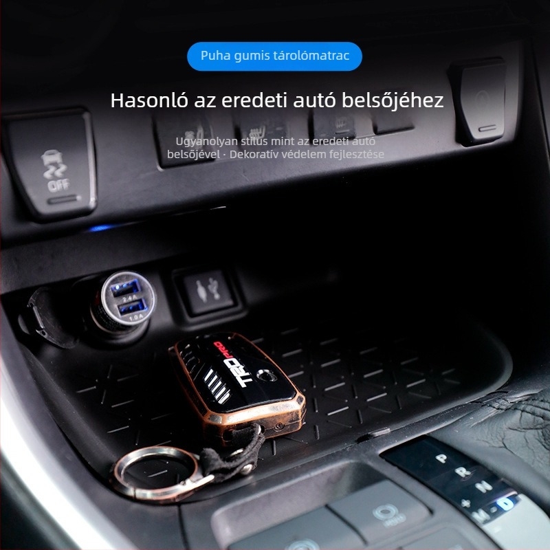 Szilikon központi tároló mat Toyota Rav4 2020-2023-hoz – Rongfang Weilanda tároló védőpad