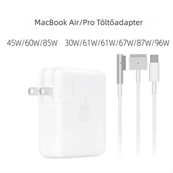 PD töltő Apple laptopokhoz, Remember ouqi, USB-C Power Delivery, teljesítményopciók 30W/61W/87W/67W/70W/96W/140W, OEM gyártás