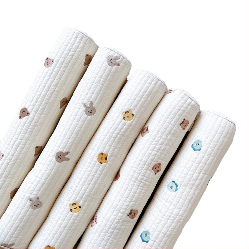 Újszülött pamut huzatú párna, PP gyapot töltet, hímzett varrás, skandináv stílus