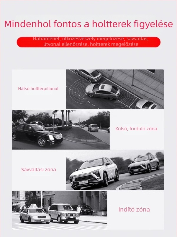 Kis kerek visszapillantó tükör Southeast járművekhez, ultra-átlátszó, kompatibilis V3 Lingyue, Dx3Dx7 Lingzhi és V5 Lingzhi modellekkel