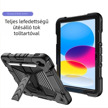 Minden-egyben kemény tok iPad Pro 10.9-hez tollhely és állvány