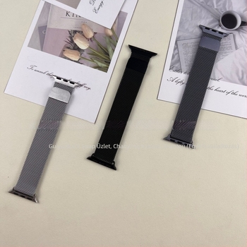 Milanesi Apple Watch szíj, fém, kompatibilis a modelllel 694820774, tömeg 36 g, divatos stílus