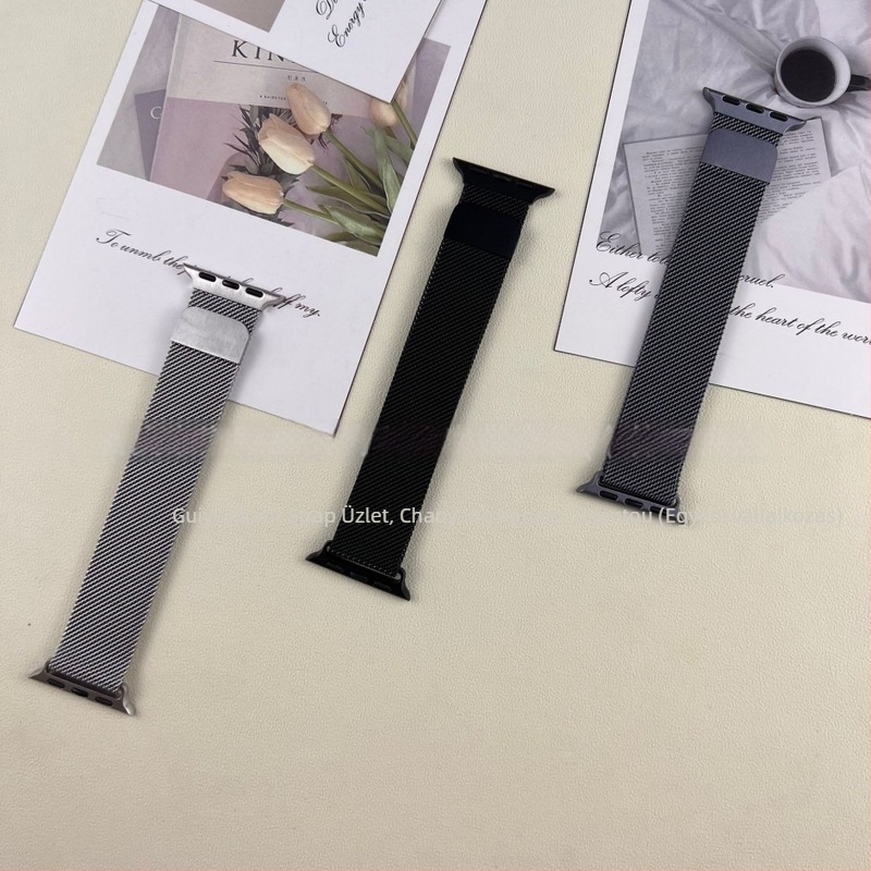 Milanesi Apple Watch szíj, fém, kompatibilis a modelllel 694820774, tömeg 36 g, divatos stílus