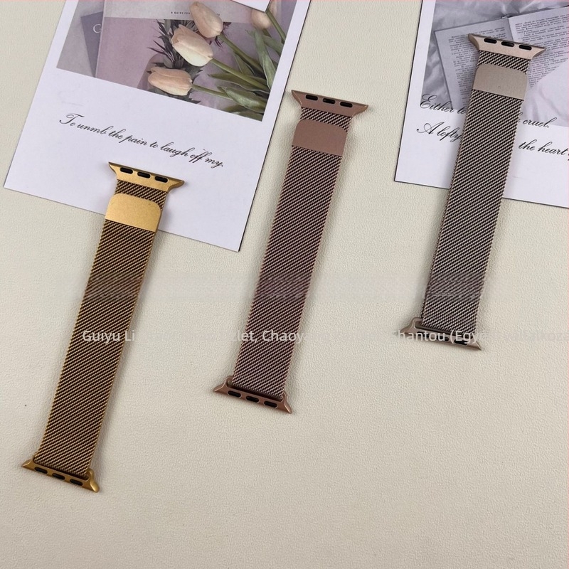 Milanesi Apple Watch szíj, fém, kompatibilis a modelllel 694820774, tömeg 36 g, divatos stílus