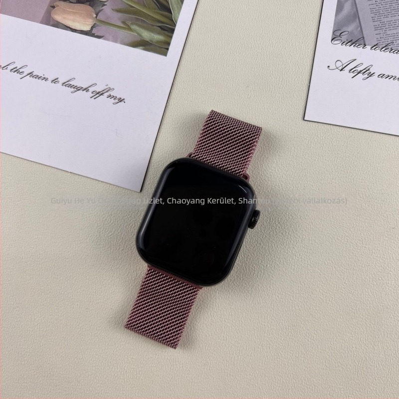 Milanesi Apple Watch szíj, fém, kompatibilis a modelllel 694820774, tömeg 36 g, divatos stílus