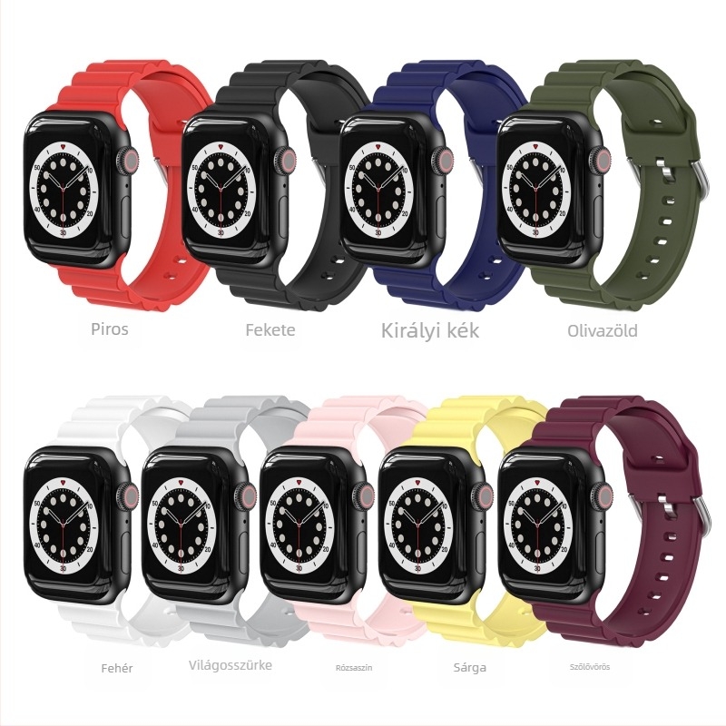 Apple Watch szíj - szilikon, üzleti stílus, Oath márka