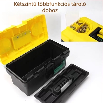 Elecall Hordozható szerszámosláda, háromrétegű kivitel, Tool Box sorozat, opció privát márka
