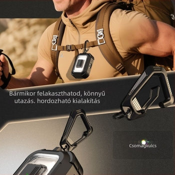 Átlátszó TPU védőtok Apple AirPods 4 és AirPods Pro 3-hoz