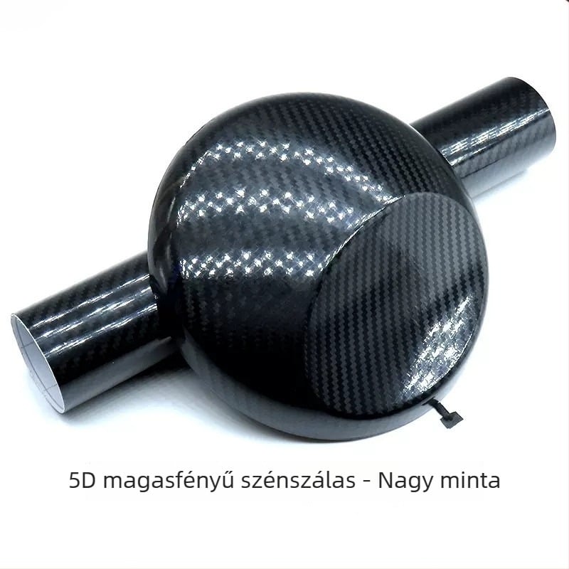 Autó karbon szálas színváltó fólia, 5D/6D, fényes és matt felülettel, PVC, 30×50 cm, teljes autóburkolat