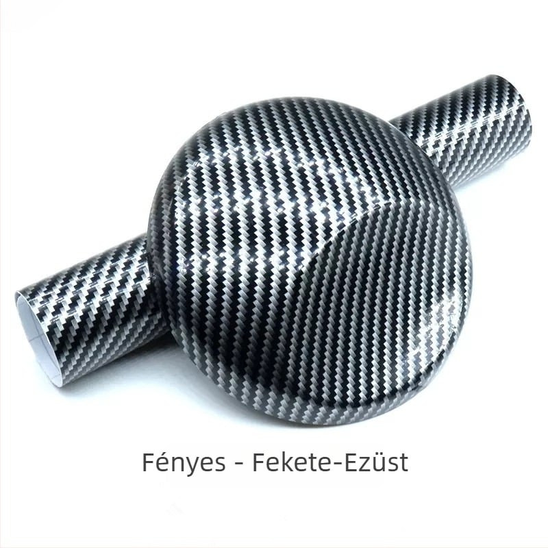Autó karbon szálas színváltó fólia, 5D/6D, fényes és matt felülettel, PVC, 30×50 cm, teljes autóburkolat