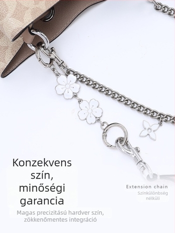 Baihua fém vállpánt hosszabbító lánc a Rowan22 bucket baghez | Funkció: Hosszabbítás | Autorizált privát márka Baihua | Stílus: városi egyszerűség | Mintázat: egyszínű | Tavasz 2025