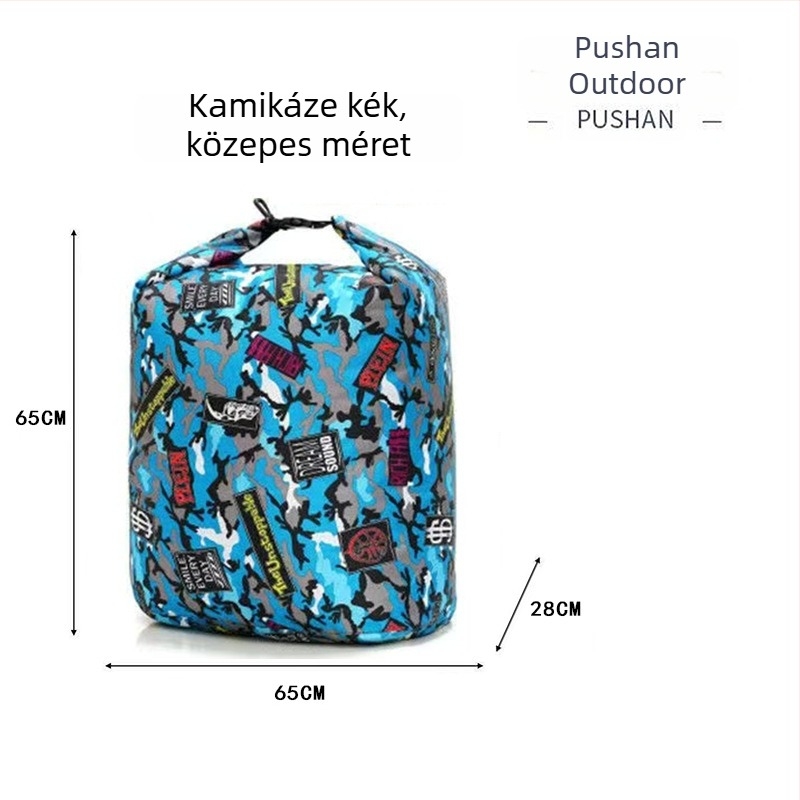 Folyóparti horgásztáska — Pursun Outdoor | Nylon anyag, vízálló, nagy kapacitás, kézi hordozó