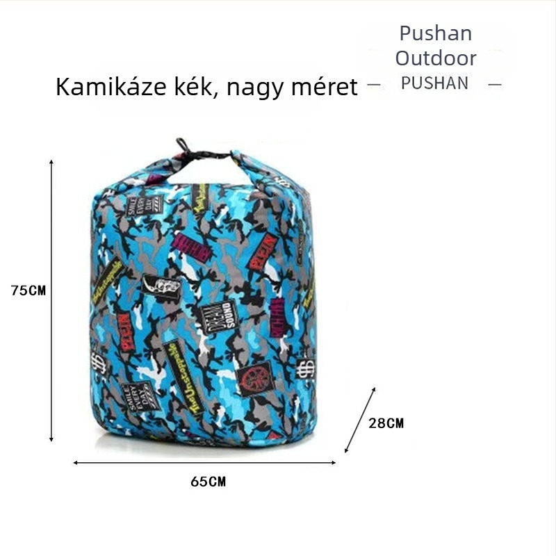 Folyóparti horgásztáska — Pursun Outdoor | Nylon anyag, vízálló, nagy kapacitás, kézi hordozó