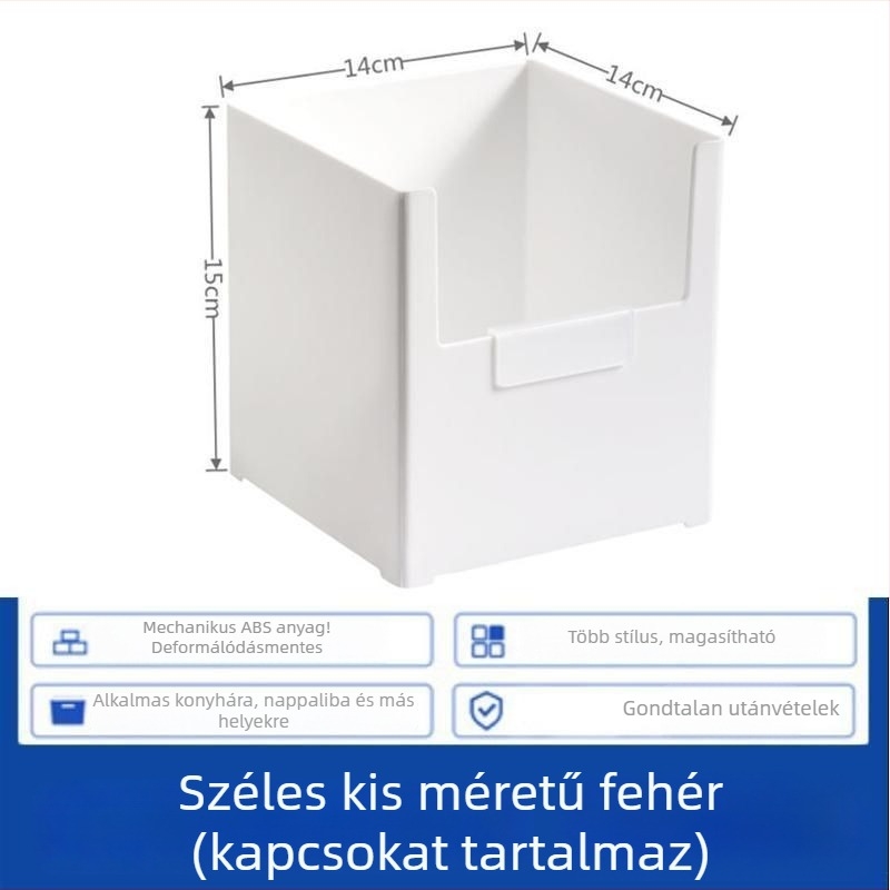 Fúrás nélkül rögzíthető, kiemelhető mosogató alatti tároló, egyszerű és modern stílusú, sarokpolc fürdőszobába