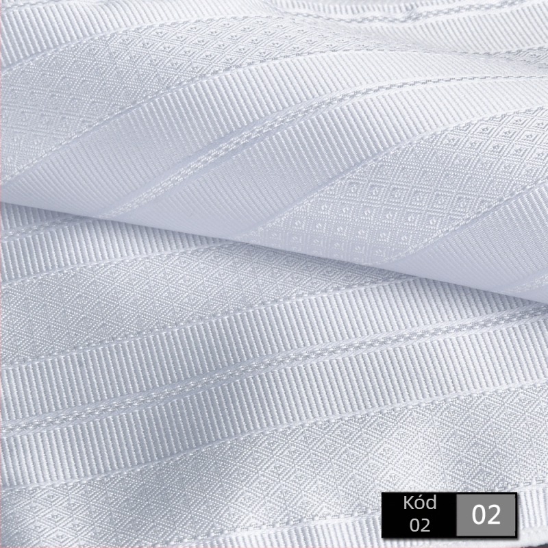 Férfi zsebkendő | administratív stílus | jacquard szövés | virágos minta | poliészter rostanyag