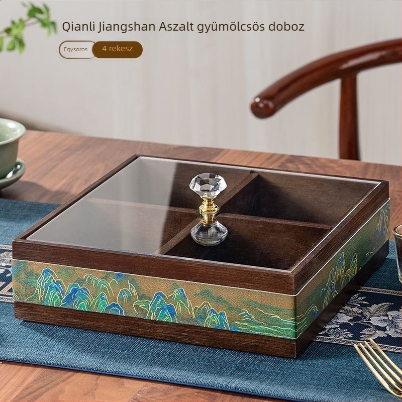 Tömörfa gyümölcstál | Cai qing | Modern egyszerű stílus | Első osztályú minőség