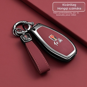 Hongqi H5 kulcsház HS5/HS3/H9/H6/HS7 – teljes lefedettség, csattal, kompatibilis 25 modelllel (2025)