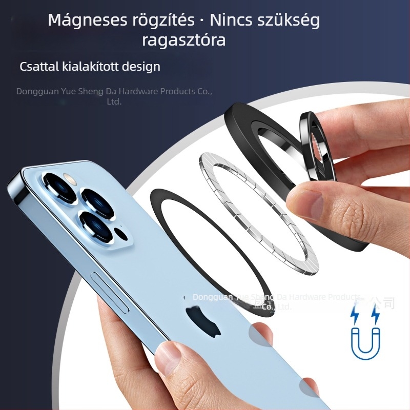 MagSafe telefon gyűrűs tartó asztali – ötvözet anyagú, ultra vékony, univerzális