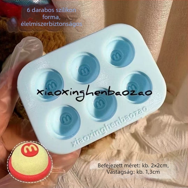 Szilikon forma csokoládéhoz és mousse-hoz, szabálytalan alakú, tortaforma