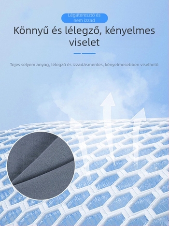 Térdvédő kerékpározáshoz, poliészter rostból, univerzális, könnyű, kevesebb mint 100 g