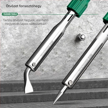 Topson ragasztó/fogantyúval rendelkező elektromos forrasztóvas 220-240V, hegesztéshez