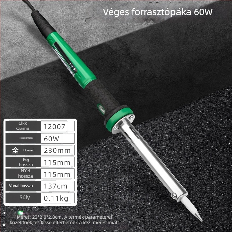 Topson ragasztó/fogantyúval rendelkező elektromos forrasztóvas 220-240V, hegesztéshez