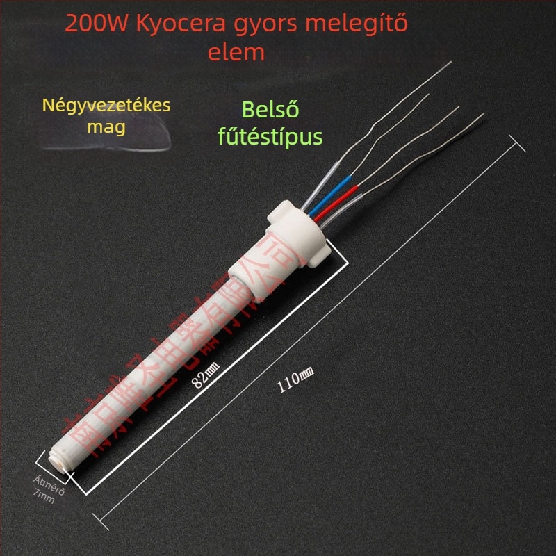 Állítható hőmérsékletű 200W-os forrasztópáka, 220V bemeneti feszültség, ipari osztályú gyors felmelegedés