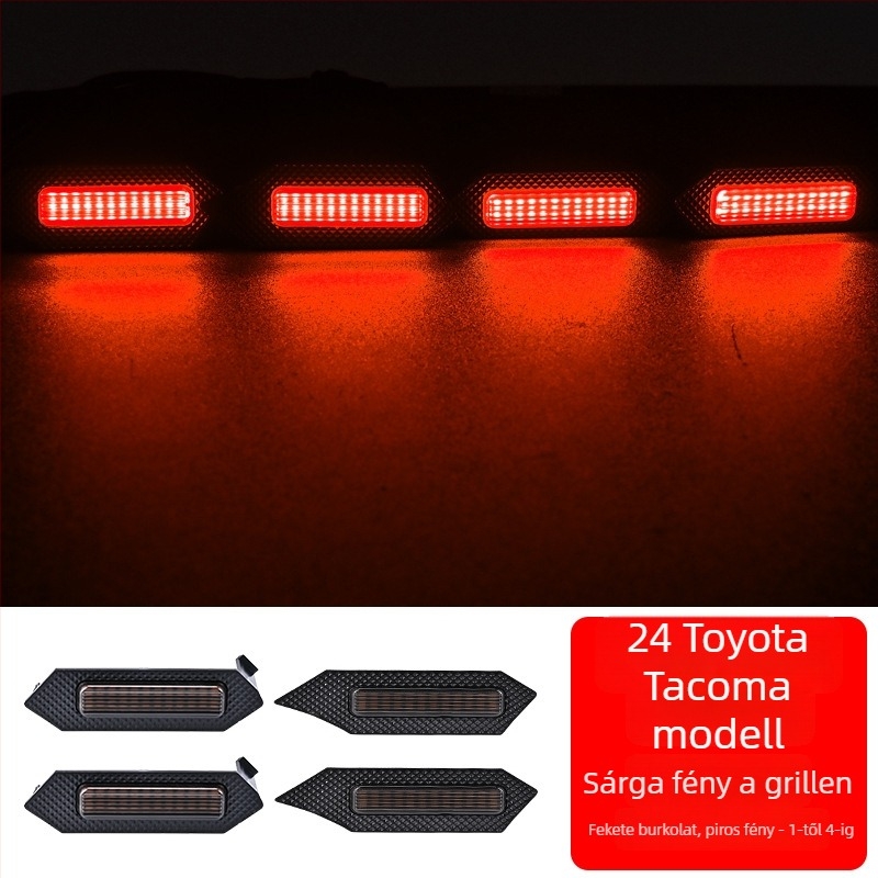 24 modell Toyota Tacoma középső rács LED nappali fény, 0,5W