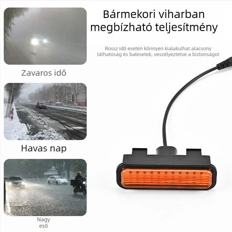 Tacoma középső rács LED fény, Takuma center net light, ABS műanyag, 12V, 1W, 500 lm