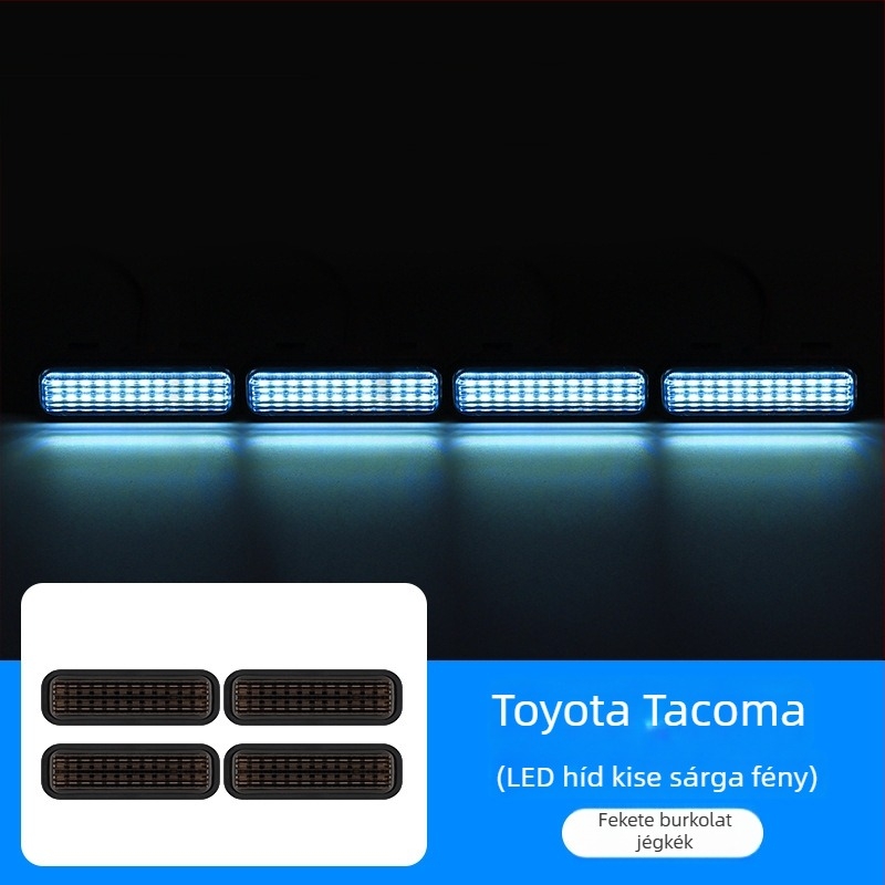 Tacoma középső rács LED fény, Takuma center net light, ABS műanyag, 12V, 1W, 500 lm