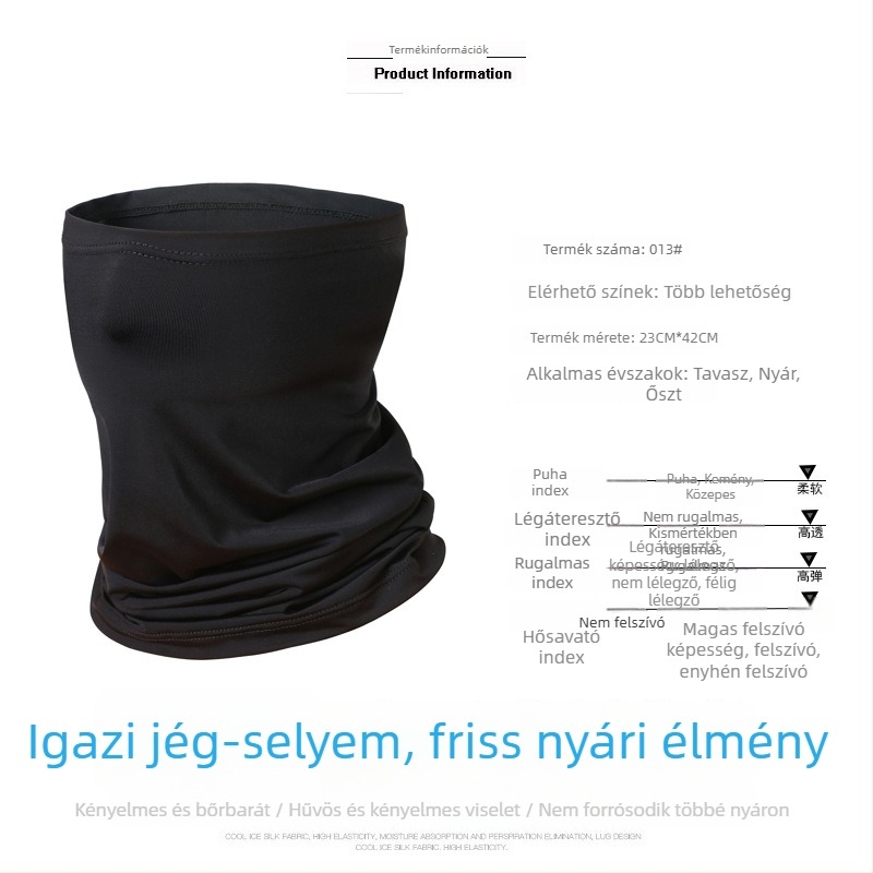 Nylon sport arcmaska és fejkendő, felnőtteknek, uniszex, kültéri használatra, kerékpározás, futás és túrázás