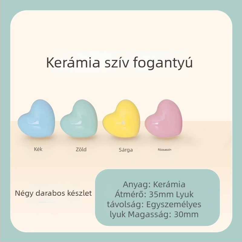 Kerámia körkörös könyvespolc fogantyú, modern minimál stílus, SGBS-001