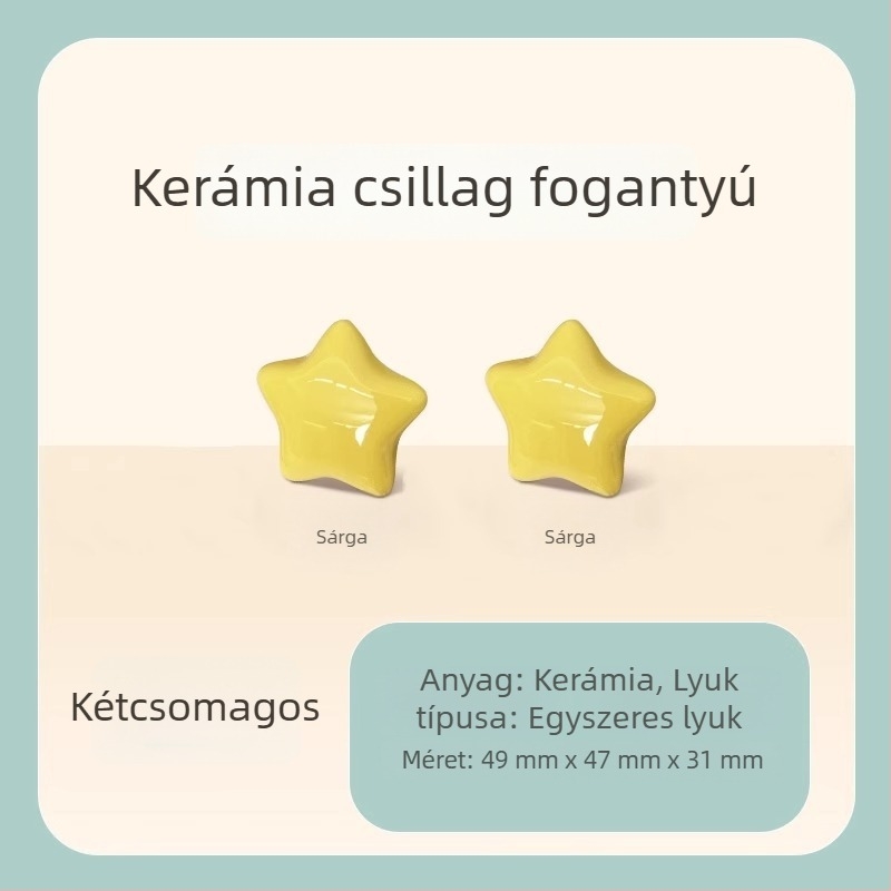 Kerámia körkörös könyvespolc fogantyú, modern minimál stílus, SGBS-001