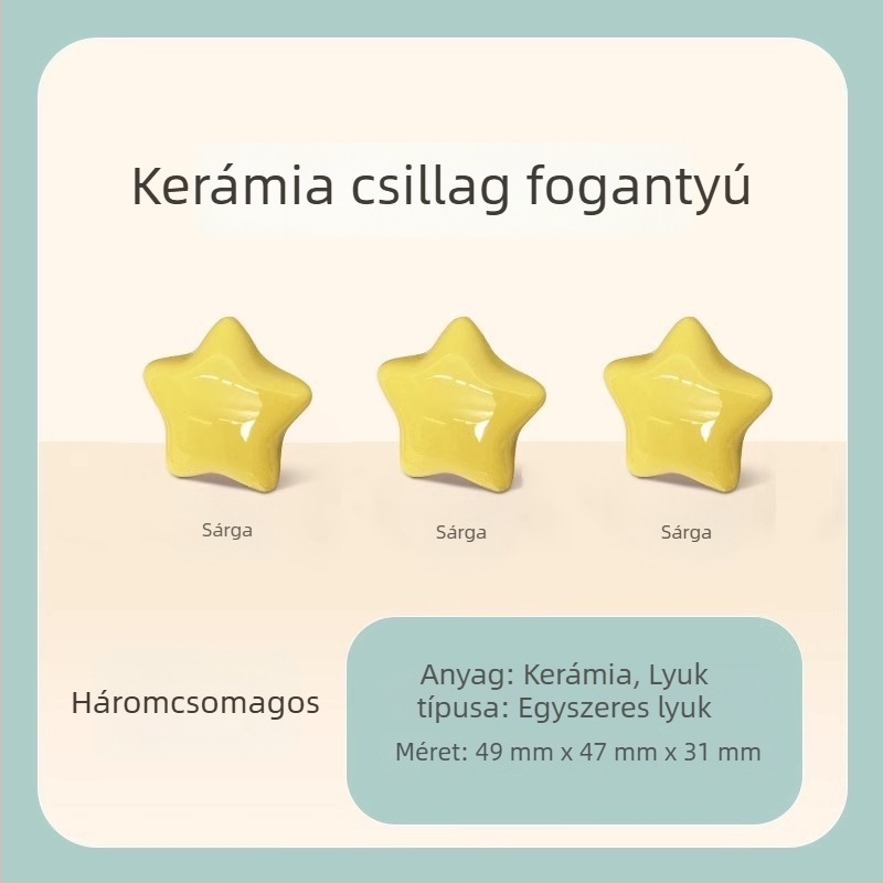 Kerámia körkörös könyvespolc fogantyú, modern minimál stílus, SGBS-001