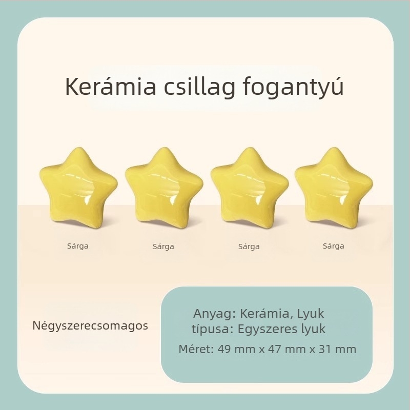 Kerámia körkörös könyvespolc fogantyú, modern minimál stílus, SGBS-001