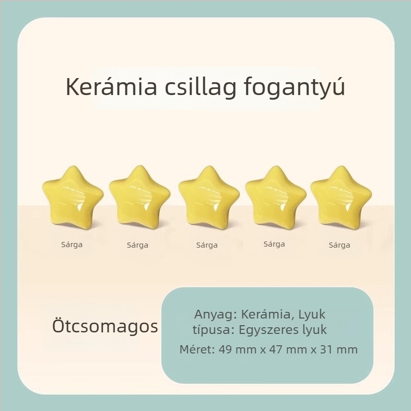 Kerámia körkörös könyvespolc fogantyú, modern minimál stílus, SGBS-001
