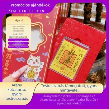 Telefon matrica – kincstári téma, fém anyag, rajzfilm stílus, testreszabható