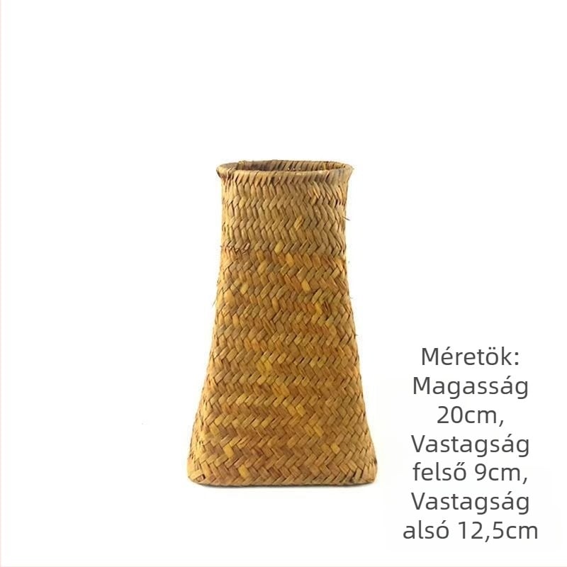 Szárított nád virágszálakból álló csokor — Lover Grass fajta, száraz levélerek, színezésmentes, Jungyu márka