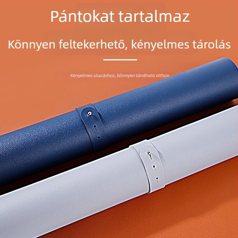 Bőr egérpad, oversized, számítógépes irodai asztalhoz, csúszásmentes, szennyeződésálló, logónyomtatás