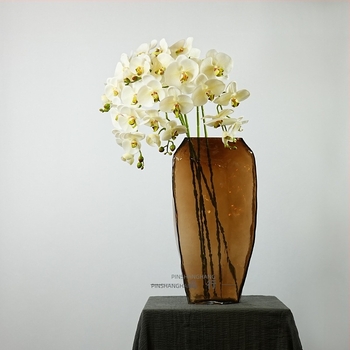 Mesterséges Phalaenopsis orchidaflóra – PVC anyag, gyártási kód 19040010902, márka Good character, faj Phalaenopsis